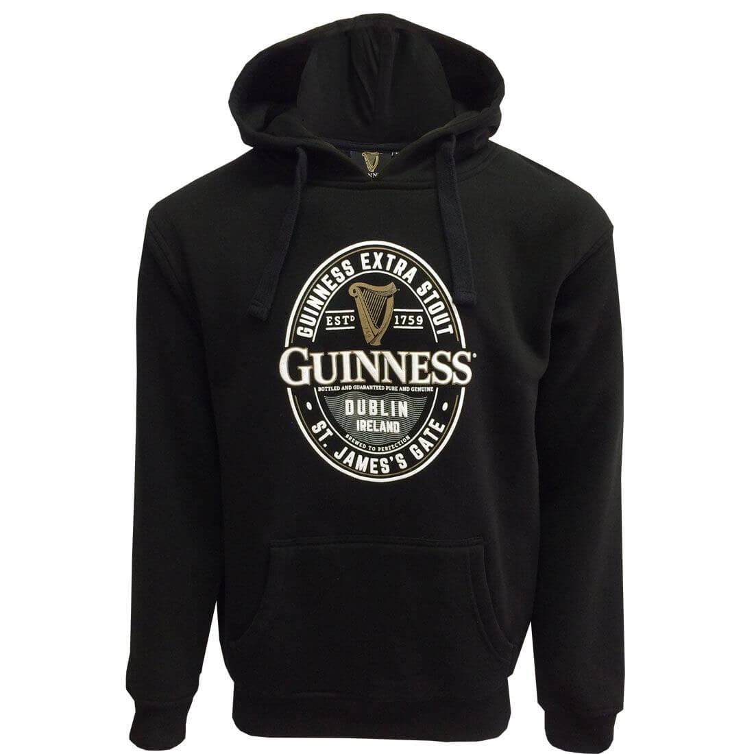 Guinness Hoodie mit St. James Gate Logo L