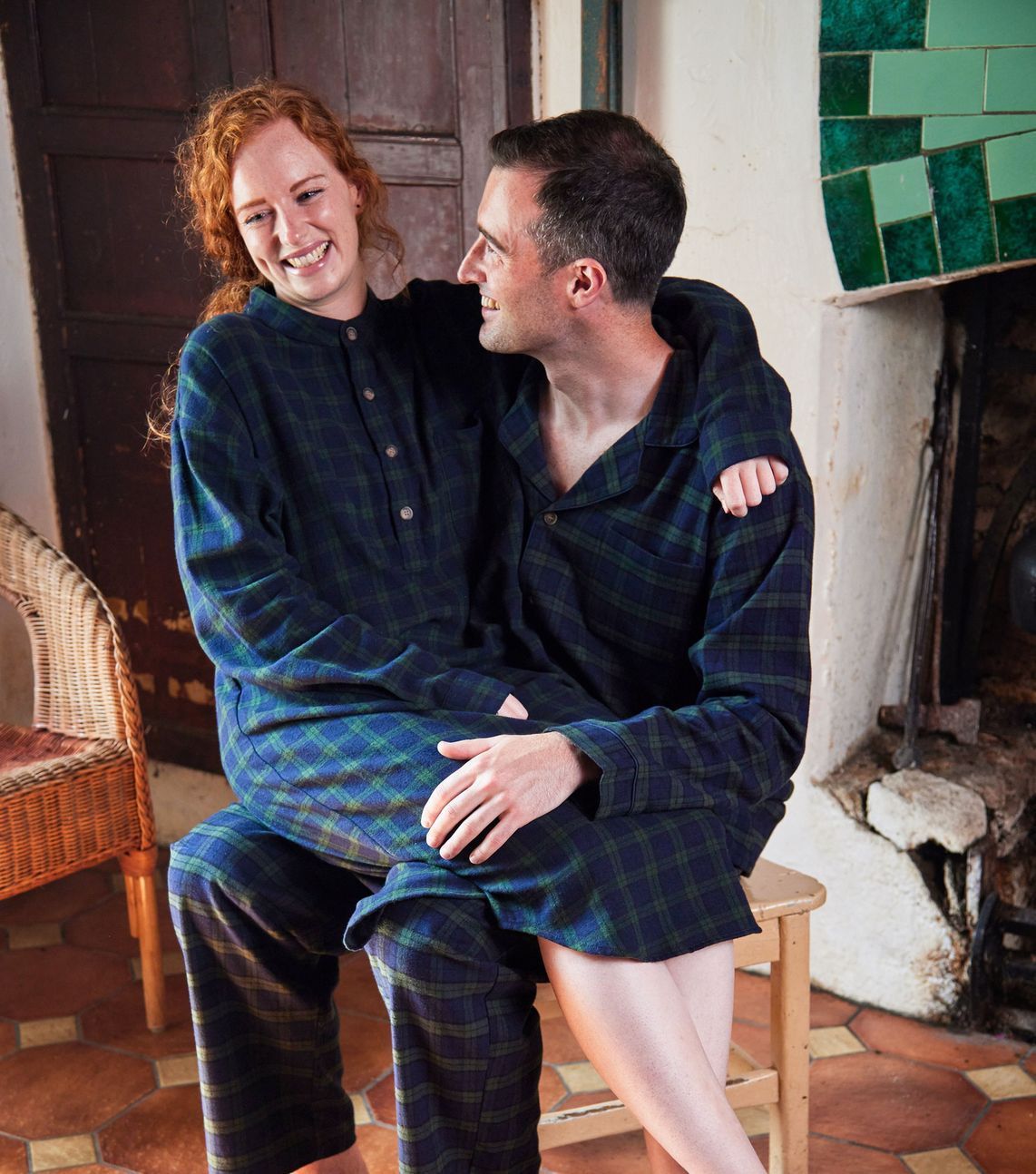 Irisches Nachthemd aus Baumwollflanell