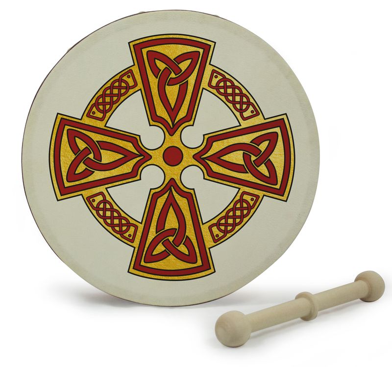 Waltons Bodhrán, 20 cm, Kilkenny Cross, Rahmentrommel