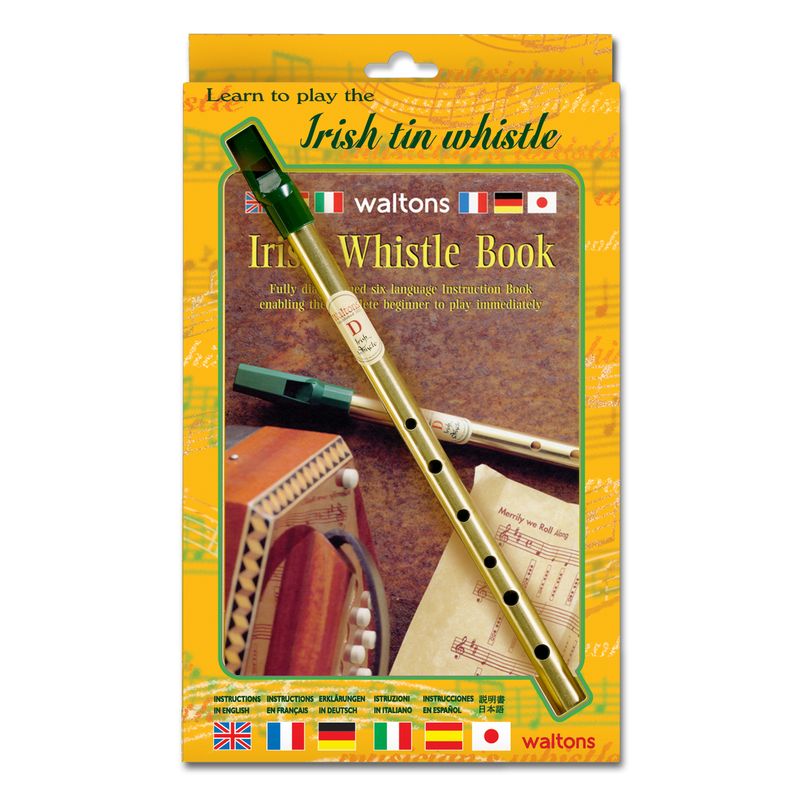 Waltons Irish Whistle Twin Pack (Flöte und Lehrheft)