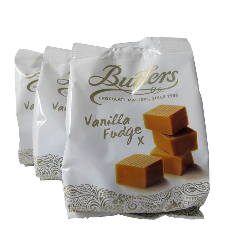 Butlers Irish Handmade Fudge aus Irland (3 x 125g Vorteilspackung)