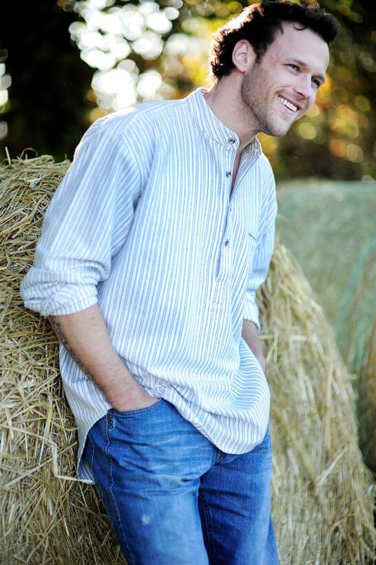 Lee Valley Original Irisches Grandfather Shirt XXL