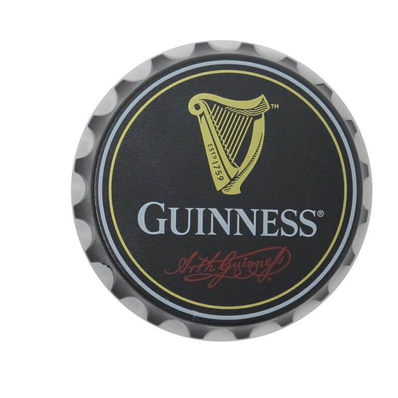 Guinness Flaschenöffner und Kühlschrankmagnet