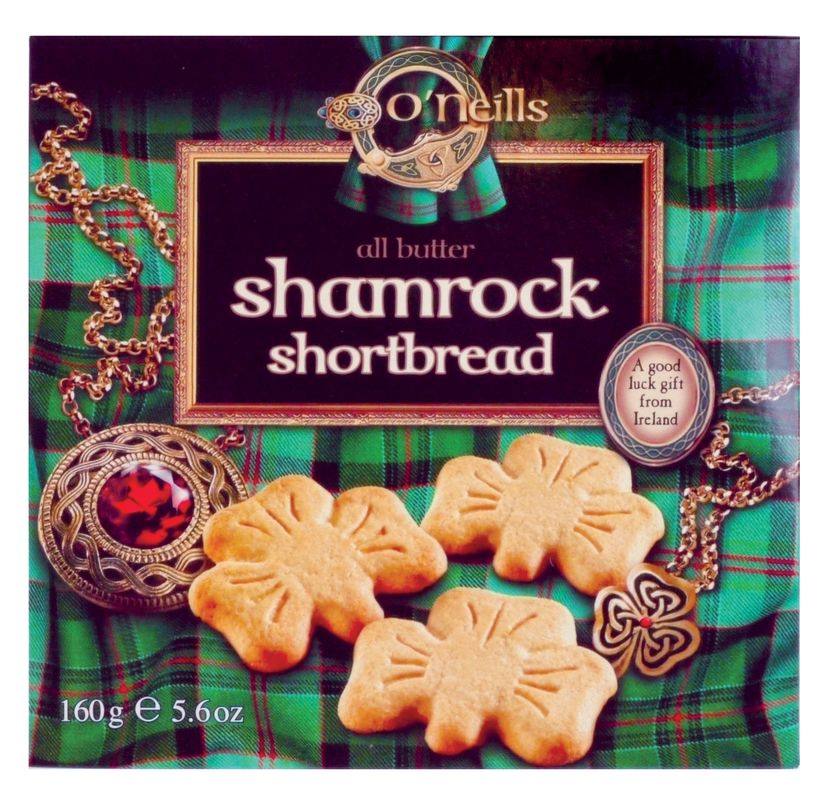 Irish Shop Shamrock Shortbread 160g