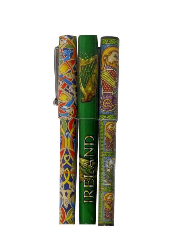 Keltischer Ball Pen 3-er Set aus Irland