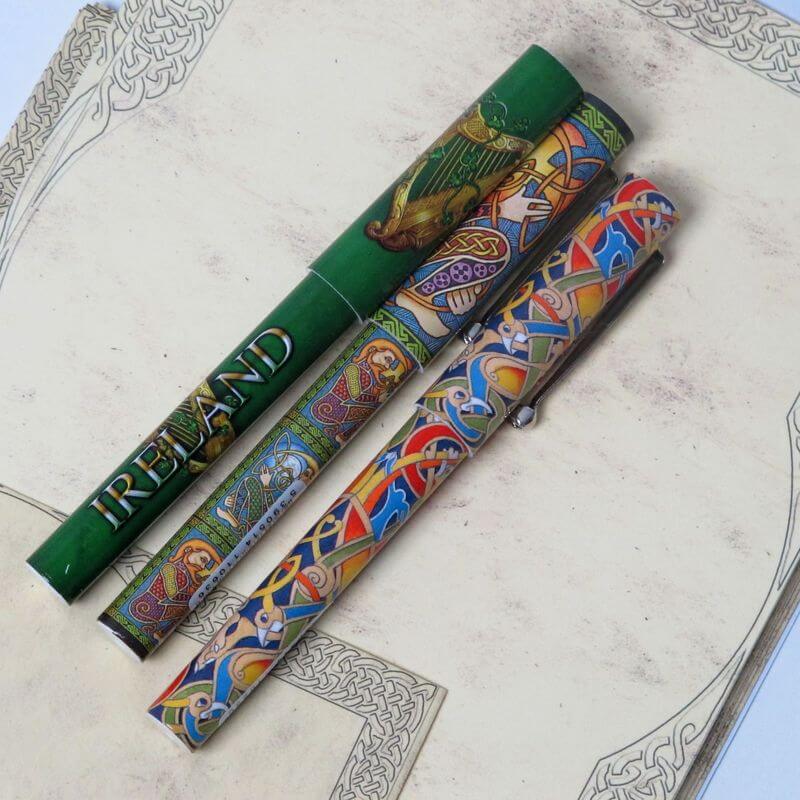 Keltischer Ball Pen 3-er Set aus Irland