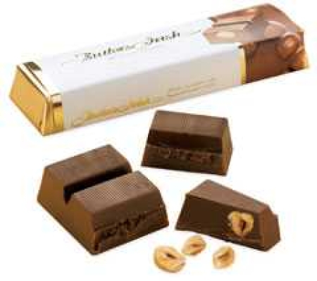 Butlers Irish Schokoladenriegel. Haselnuß und Nougat-Trüffelfüllung. 75g