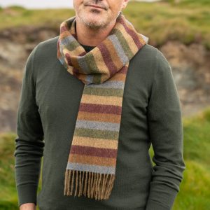 Schal aus Lammwolle in Irland hergestellt. Einheitsgröße