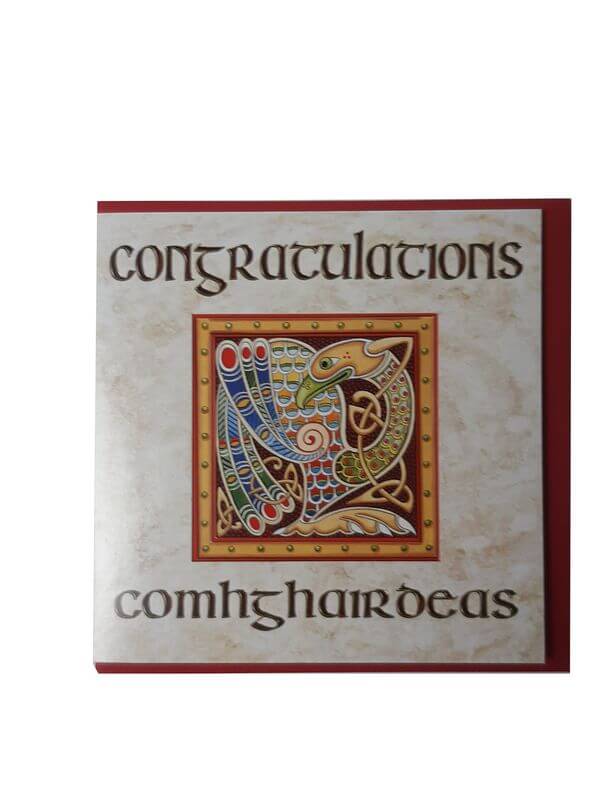 Grußkarte aus Irland Congratulations