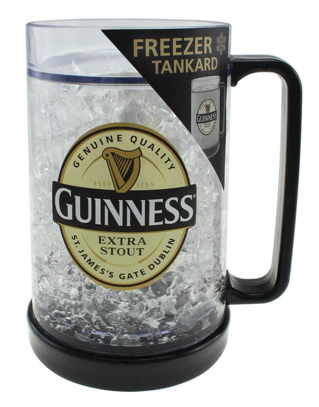 GUINNESS Freezer Tankard aus Irland (Bier Kühl Krug)