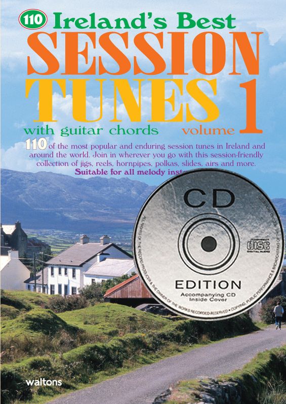 110 Ireland's Best Session Tunes, Band 1, mit 2 Begleit-CD's