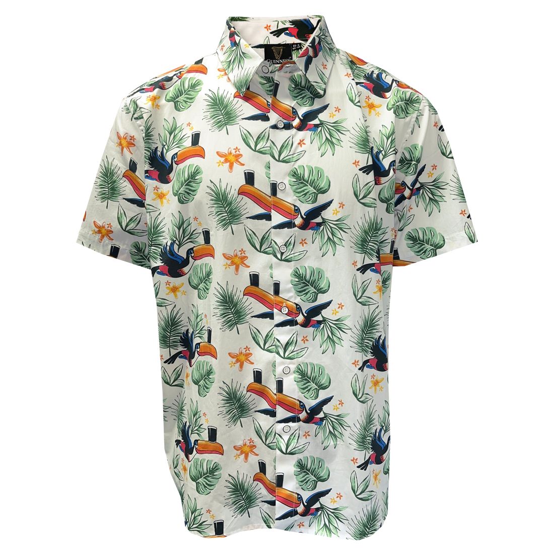 Guinness Freizeithemd mit Flying Toucan Motiv XL