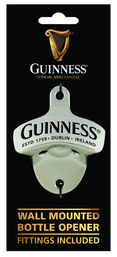Guinness Flaschenöffner für Wandmontage