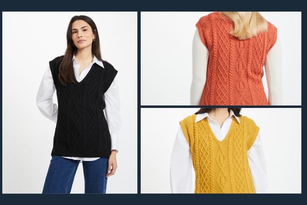 Irische Strickwesten