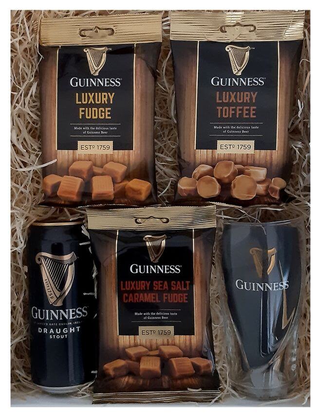 Guinness Golden Goodies Spezialitäten Geschenkbox