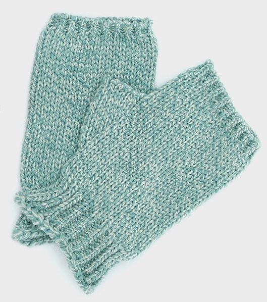 Merinowolle-Handstulpen aus Irland für Damen