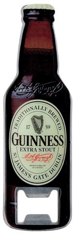 Guinness Flaschenöffner und Magnet