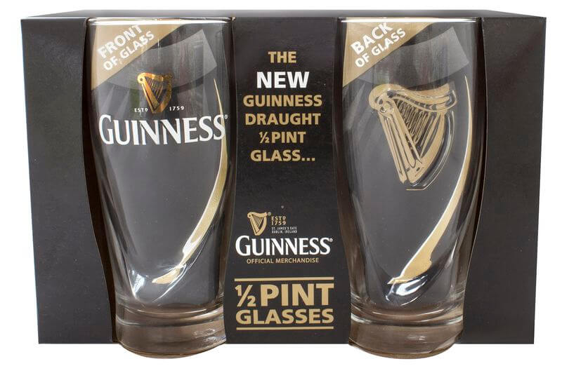 Guinness Gläser Set 2 Half Pints