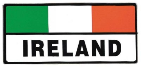 Irland Aufkleber /Sticker , Irish Tricolour