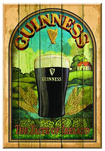 Guinness Nostalgie Holzschild Taste of Ireland