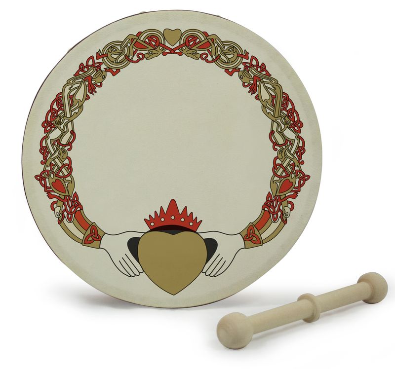 Waltons Bodhrán, 20cm,  Claddagh, Rahmentrommel