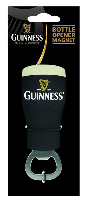 Guinness Bottle Opener / Flaschenöffner und Magnet