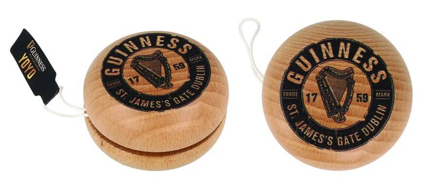Guinness Holz Yoyo aus Irland