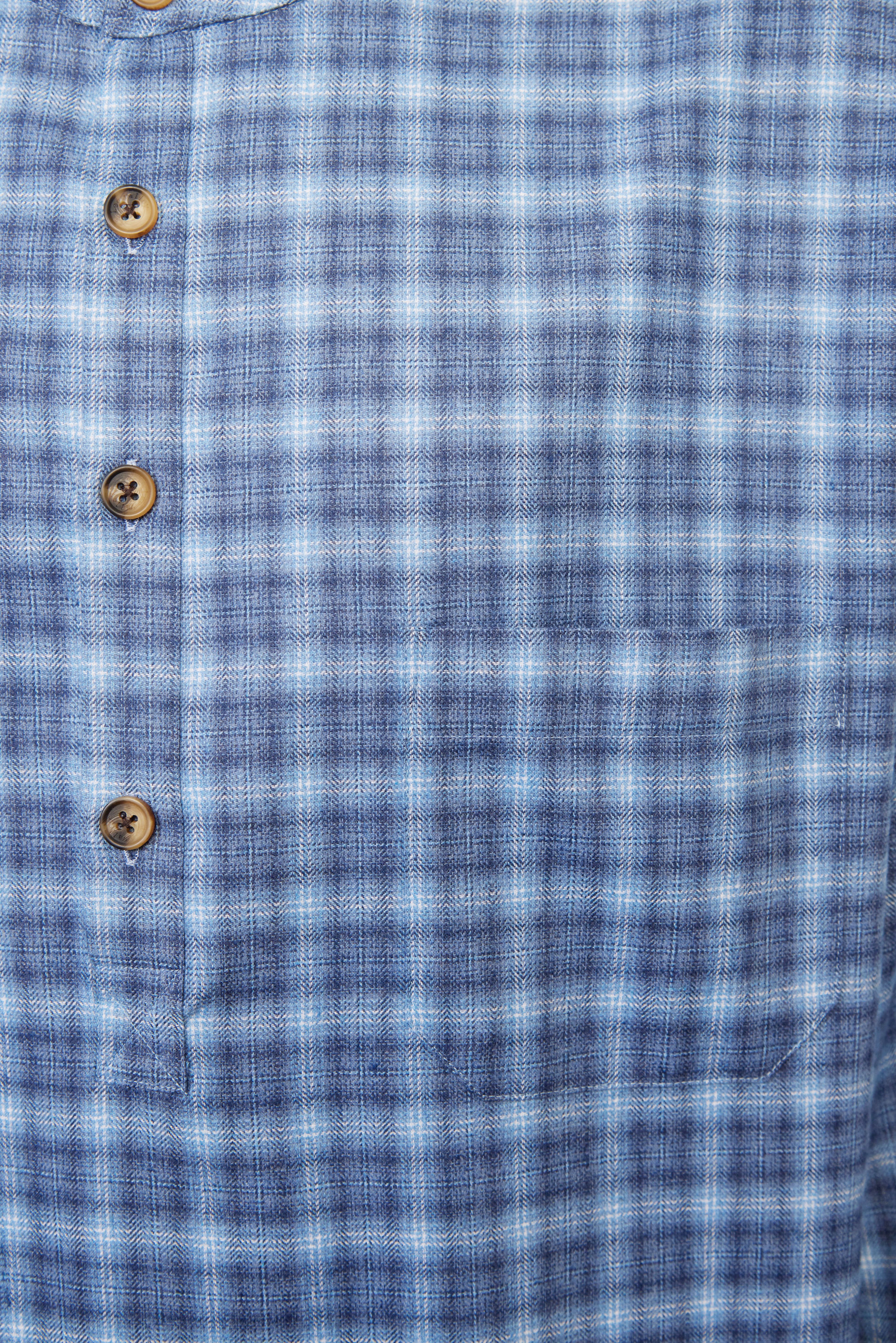 Irisches Nachthemd, Baumwollflanell mit neuem Karomuster XXL