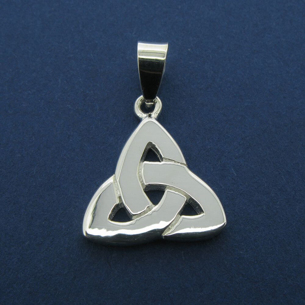 Keltischer Schmuckanhänger Trinity Knot Triquetra Einheitsgröße