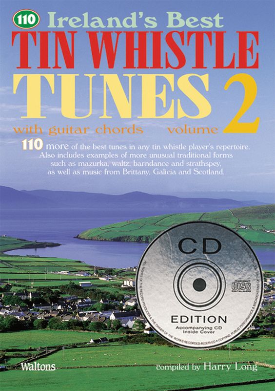 110 Ireland's Best Tin Whistle Tunes Band 2 CD Edition