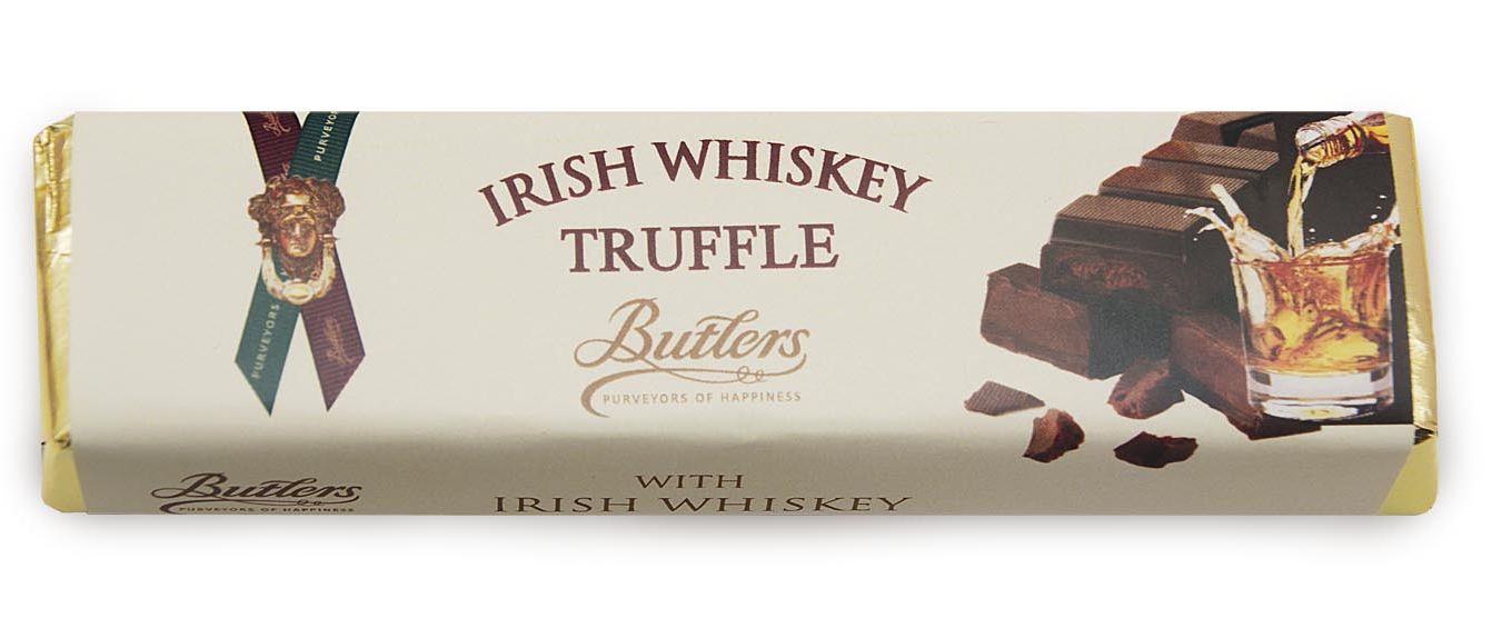 Butlers Irish Schokoladenriegel mit Whiskeycreme-Trüffelfüllung. 75g