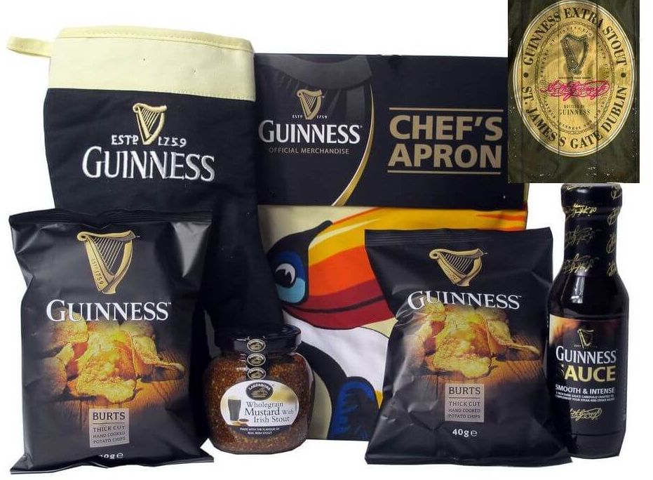 Guinness Grill Paket und Gratis Geschirrtuch