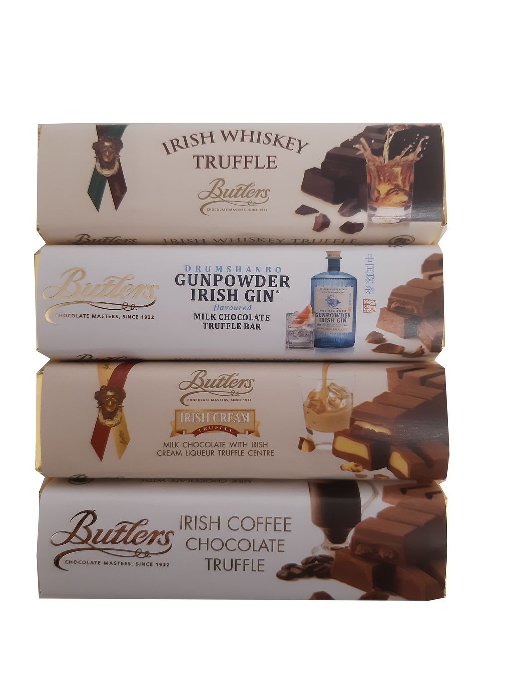 Butlers Irische Schokoladenriegel mit Trüffelcreme. Auswahl