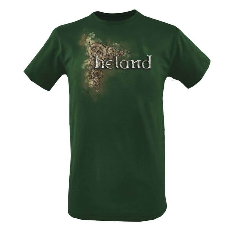 Irisches  Herren T-Shirt mit keltischem Motiv kosmisch XXL