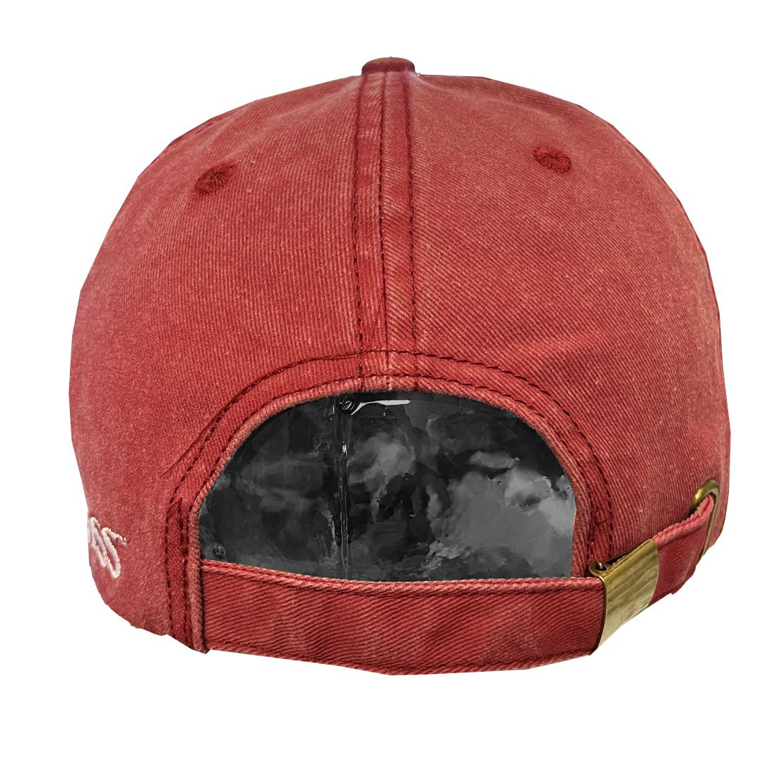 Rotes GUINNESS-Baseballcap aus Irland mit Goldharfe