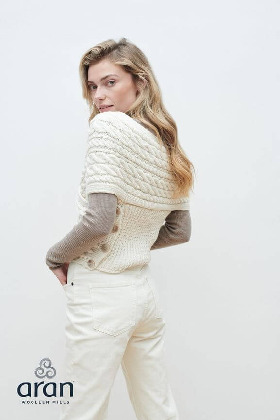 Gestrickter, Irischer Pull-over für Damen Gestrickter, Irischer Pull-over für Damen
