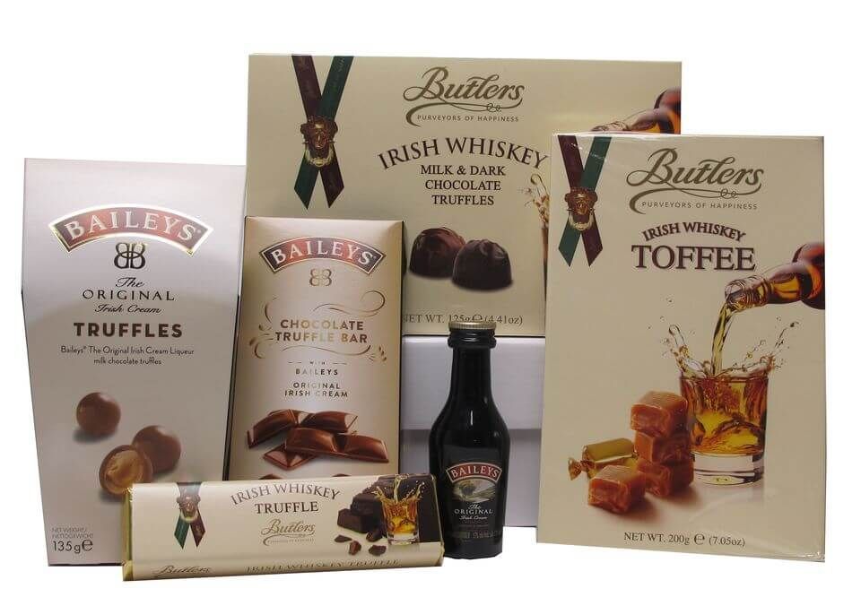 Baileys Irish Cream und Butlers Irish Whiskey Goodies.opt