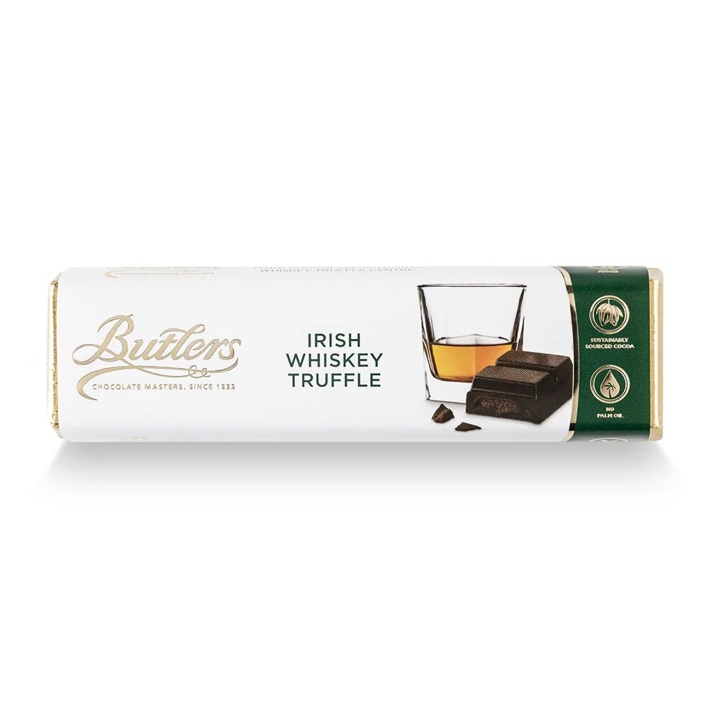Butlers Irish Schokoladenriegel mit Whiskeycreme-Trüffelfüllung. 75g