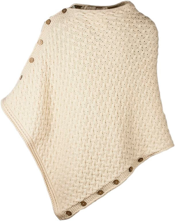Wollumhang für Damen aus Supersoft Merinowolle