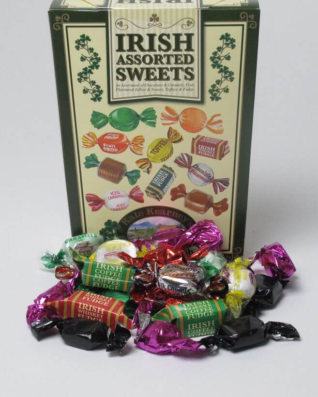 Kate Kearney Geschenkbox mit gemischten irischen Süßigkeiten