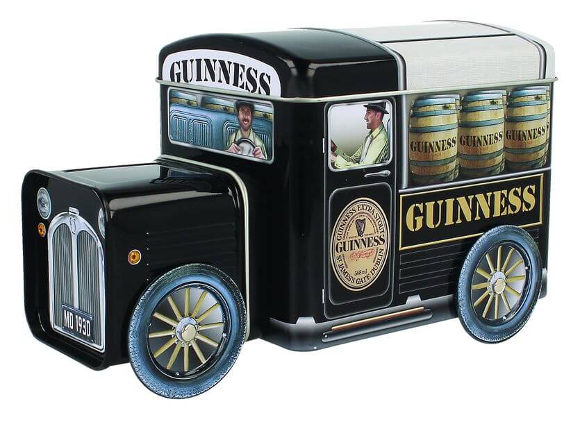 Guinness Blech-Lieferwagen mit Fudge-Füllung