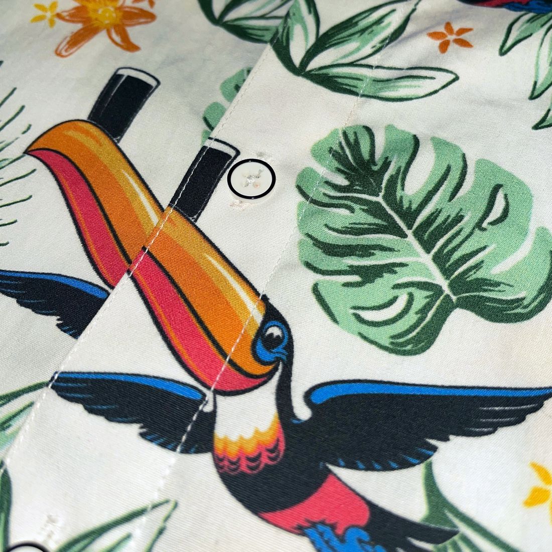 Guinness Freizeithemd mit Flying Toucan Motiv XL