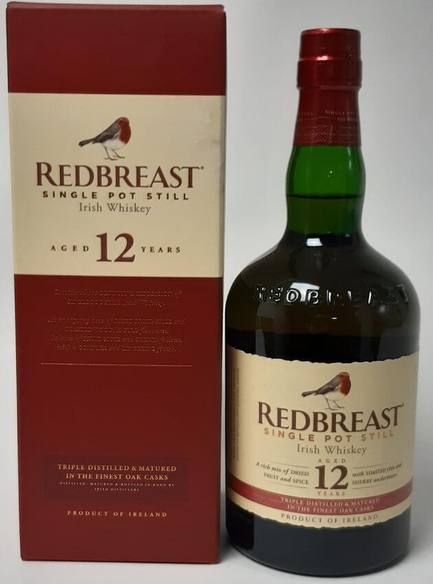 Irish Whiskey, Redbreast 12Jahre, Single Pot Still