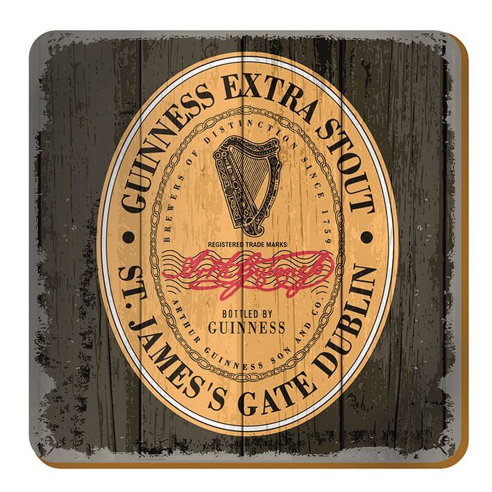 Nostalgie Untersetzer: Guinness James´s Gate Dublin-Motiv