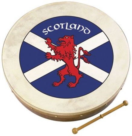 Waltons Bodhrán 47 cm Bodhran Scots Flag, Rahmentrommel
