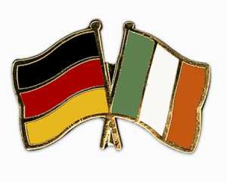 Ansteckpin Deutschland-Irland Fahnen