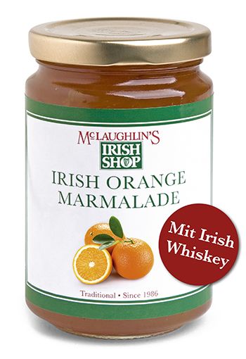 Irische Orangenmarmelade mit Whiskey,370g