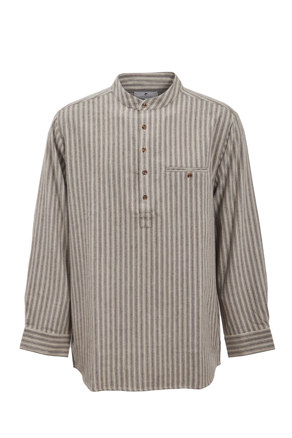 Grandfather Shirt. Original Stehkragenhemd aus Irland von Lee Valley L