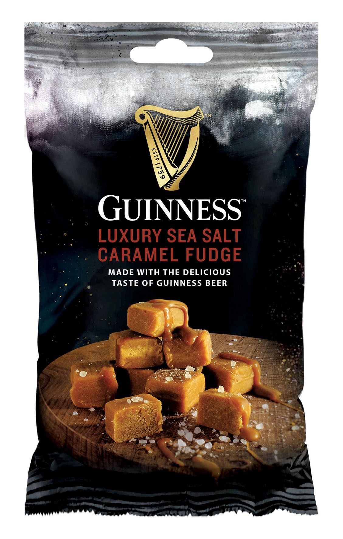 Guinness Karamelkonfekt mit Meersalz