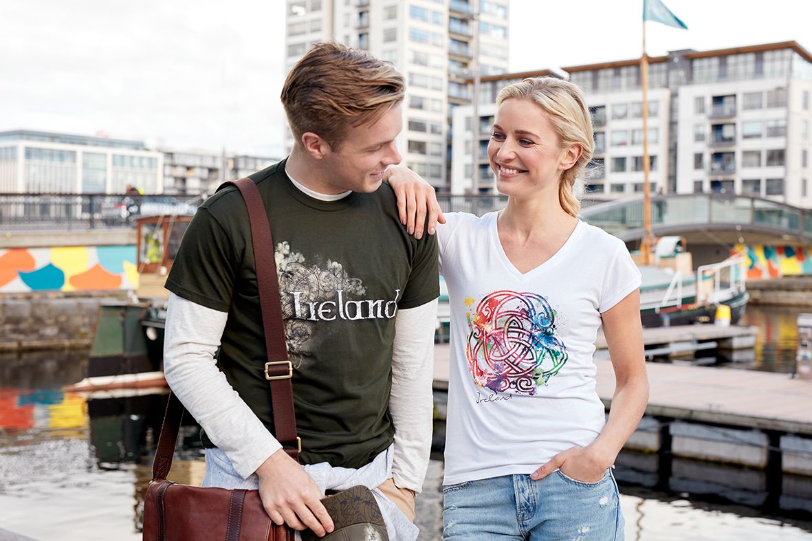 Irische T-Shirts mit keltischen Motiven